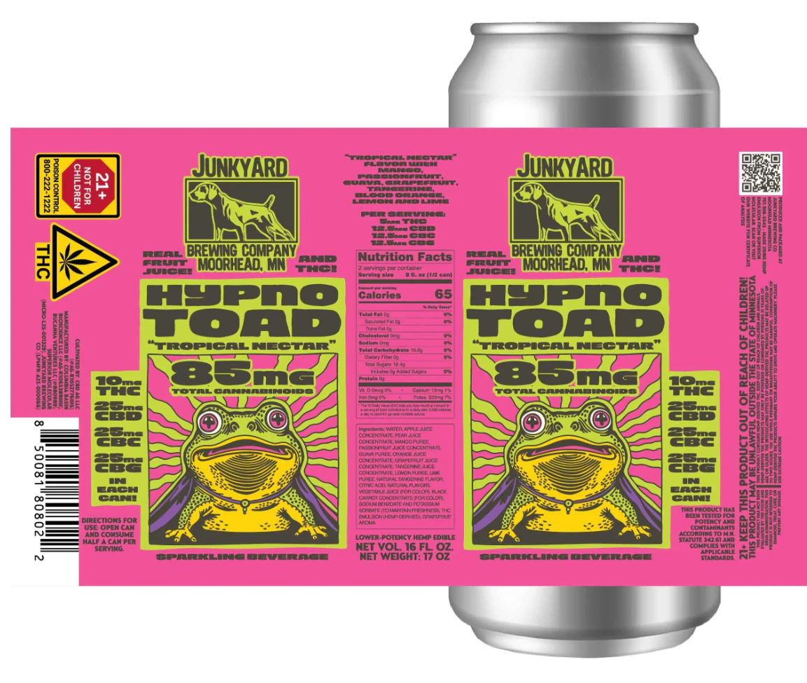 Junkyard Brewing Co. - Junkyard | Hypno Toad - Tropical Nectar | 16oz Main Image