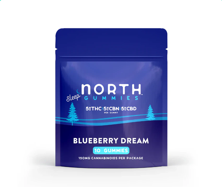 NORTH CANNA - North | Gummies 5mg | Blueberry Dream Sleep | 10 ct Main Image