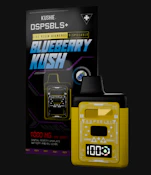Blueberry Kush - 1g Live Resin Diamonds Disposable (Kushie Brand)