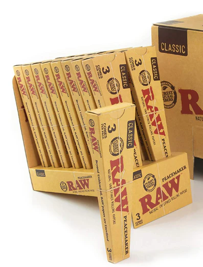 Medusa Distribution - Raw - Classic Cones - Peacemaker 3pk Main Image