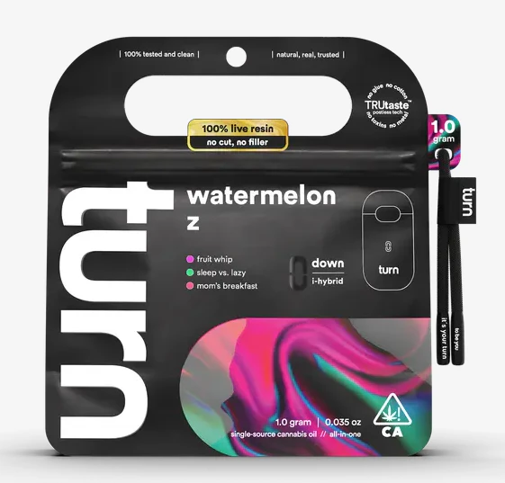turn - Turn - Disposable - Live Resin - Watermelon Z - 1G Main Image