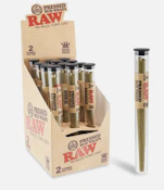 Raw Cones | Pressed Bud Wraps | King Size, 2pack