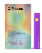 Off Hours - Rainbow Beltz - 79.67% THC - 1.0g - AIO Vape Pen