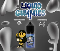 Good Vibes Pocket: Blue Raspberry | 150mg Fast Acting Tincture Syrup | TAX INCLD