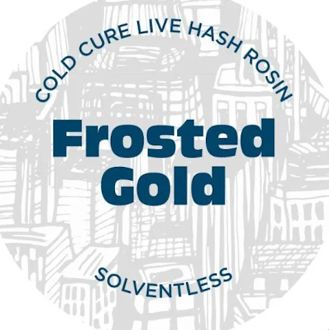 Nyce - Frosted Gold -Hybrid- 72.28% THC | Live Rosin (Concentrate) 1g | Nyce   -bf1