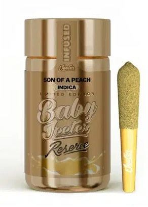 Jeeter - JEETER: Son of a Peach Quad-Infused Baby Jeeter .5g Pre-Roll 5pk/2.5g (I) Main Image