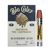 Big Chief- Blackberry Kush- 1g Vape Cart