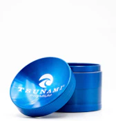 TSUNAMI | Premium Caved Top Grinder | 4 Pc | Blue | 50mm