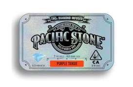 Pacific Stone Infused Diamonds 7pk Prerolls 3.5g Purple Tangie