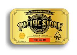 Pacific Stone Infused Hash 7pk Prerolls 3.5g Blue Dream