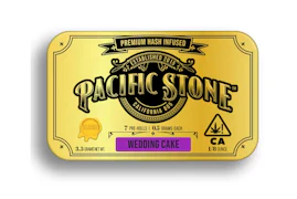 Pacific Stone Infused Hash 7pk Prerolls 3.5g Wedding Cake
