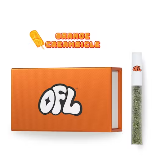 Oakfruitland 5pk Prerolls 3.5g Orange Creamsicle