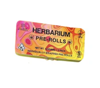Herbarium | Blueberry Yum Yum | Indica 5-Pack Pre-Rolls