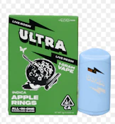 Ultra | Apple Rings | Live Rosin and Live Resin AlO 1g Indica