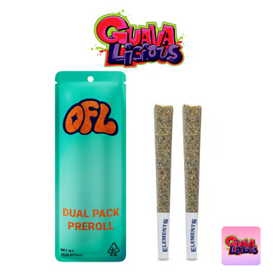 Oakfruitland 2pk Prerolls 2g Guava-Licious