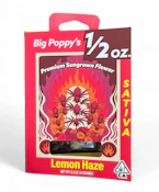 Lemon Haze - 14g Premium Sungrown Flower (Big Poppy's)