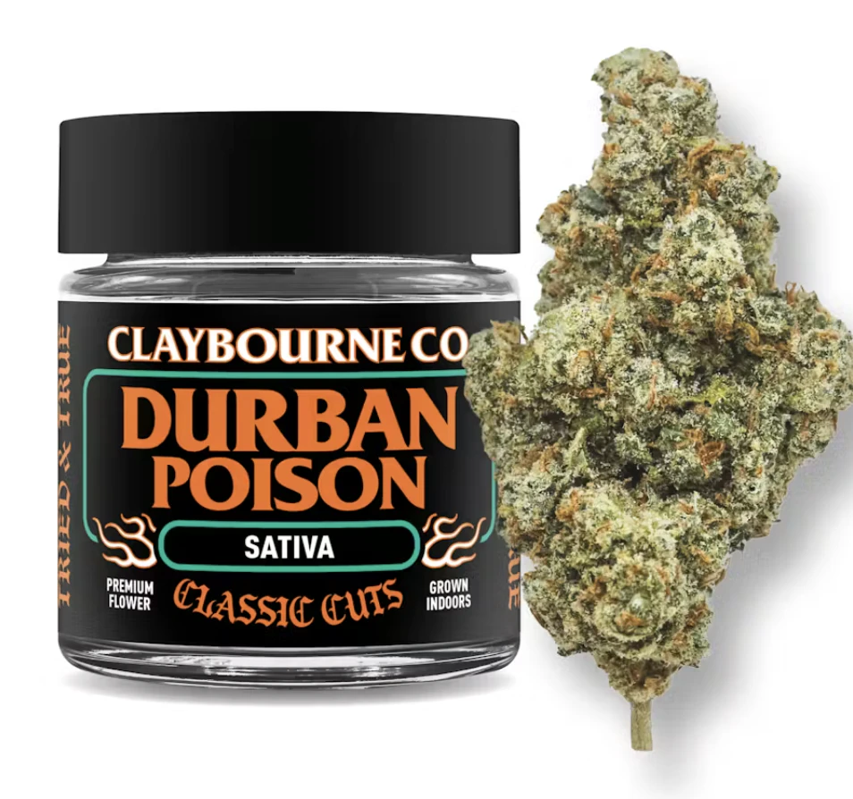 Claybourne Co. - Claybourne Co. Durban Poison (3.5g) Cali Main Image