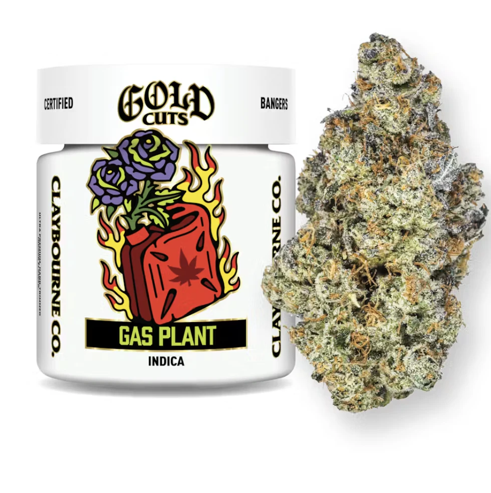 Claybourne Co. - Gas Plant (3.5g) - Gold Cuts Main Image