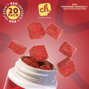 Chew RSO Strawberry Hibiscus 1:1 Gummies I 00943