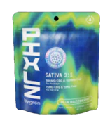 Grön - PIXLZ Blue Razzberry 3:1 - CBG:THC (300mg CBG / 100mg THC) - 5mg x 20ct - Edibles
