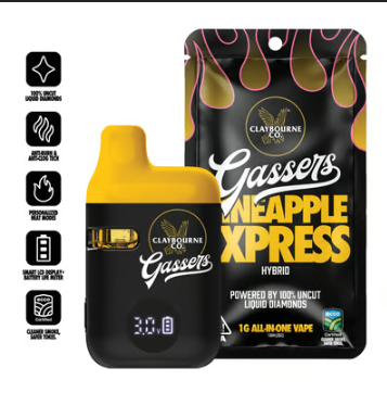 Pineapple Express | 1g | Gassers Vape | Claybourne