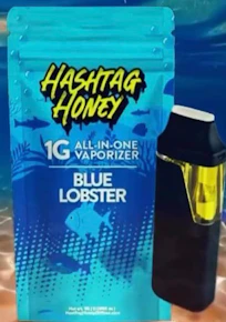 Hashtag Honey | Vape | Blue Lobster | 1G AIO |
