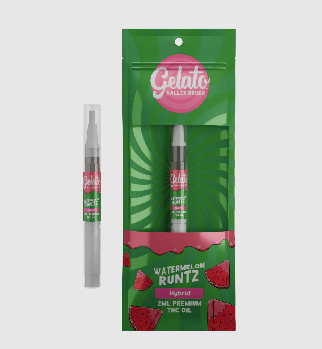 Gelato - Gelato Baller Brush Watermelon Runtz 2g concentrate Main Image