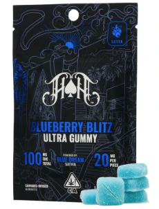 Heavy Hitters - HEAVY HITTERS | BLUEBERRY BLITZ ULTRA - 5PK | EDIBLE | 100MG Main Image