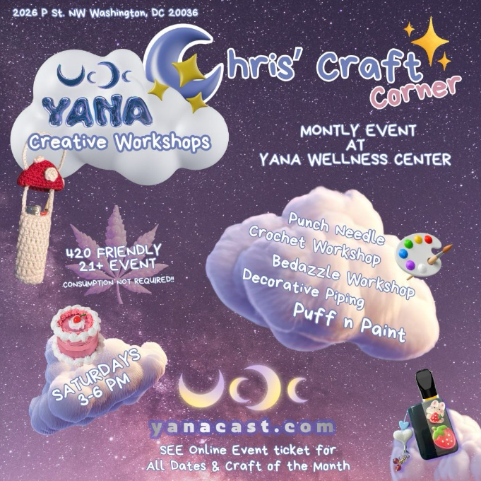 Chris' Craft Corner | Monthly Event | Crochet 101