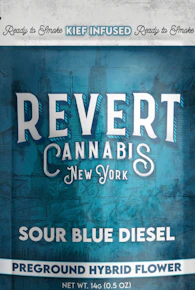 Revert | Ground Flower | Kief Infused | Sour Blue Diesel | 14G