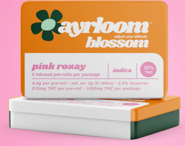Ayrloom | Pre Roll | Pink Rozay | .06G \ 5pk |