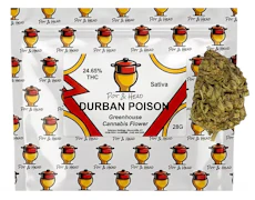 Durban Poison 28g Flower - Sativa | Pot & Head