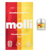 Molli | 1g Pod | Pod Only | Strawberry Banana