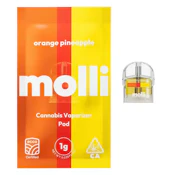 Molli | 1g Pod | Pod Only | Orange Pineapple