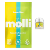 Molli | 1g Pod | Pod Only | Lemon Lime