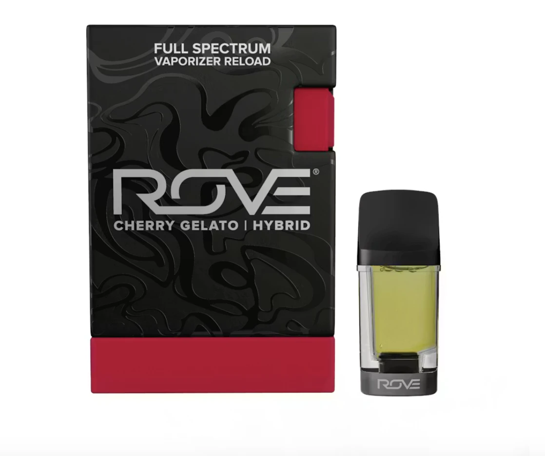 ROVE - Rove | Cherry Gelato | Melted Diamond Live Resin Vaporizer | 1.0g (Reload) Main Image