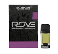 ROVE |Grand Daddy Purp | Melted Diamond Live Resin Vaporizer | 1.0g (Reload)