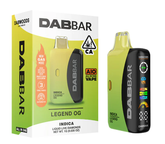 Dabwoods - DABWOODS - Legend OG - Liquid Diamonds - RTU - 1g Main Image