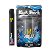 Kushy Punch All In One 1g Gorilla Z