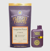 Florist Farms- Tangerine Punch- 1g Live Resin Disposable Vape