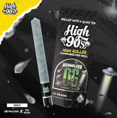 HIGH 90s - High90s - Highwalker OG - High Roller Preroll - 1.5G Main Image