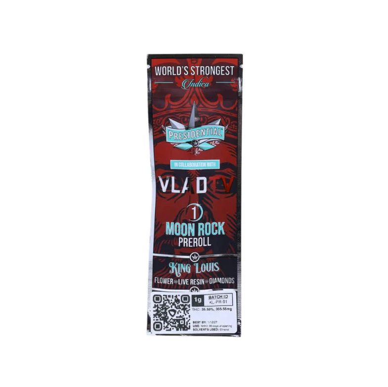 Presidential - Presidential - 1g Moonrock Preroll - King Louis Main Image