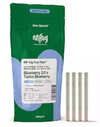 MFNY - Blueberry 2.0 x Turbo Blueberry Live Resin - 4pk Infused Prerolls