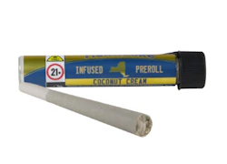 Coconut Cream 1g Infused Preroll - Indica Dominant | Nanticoke
