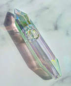Crystal Pipe - Iridescent - Canna Style