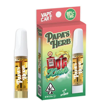 Papa's Herb - PAPAS HERB | OG KUSH - 510 THREAD | CARTRIDGE | 1G Main Image