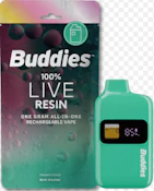 BUDDIES | ALCATRAZ LIVE RESIN - AIO | CARTRIDGE | 1G