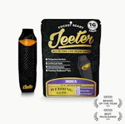 Jeeter Concentrates - AIO Live Resin 1G Vape Cartridge Wedding GLTO