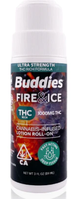 Buddies Brand - Buddies - Topical - Fire & Ice THC - 1000mg Main Image