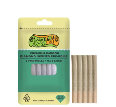 Greenline - [Greenline]  Pre-roll 5 Pack - 3.5g - Pandalorian (I) Main Image